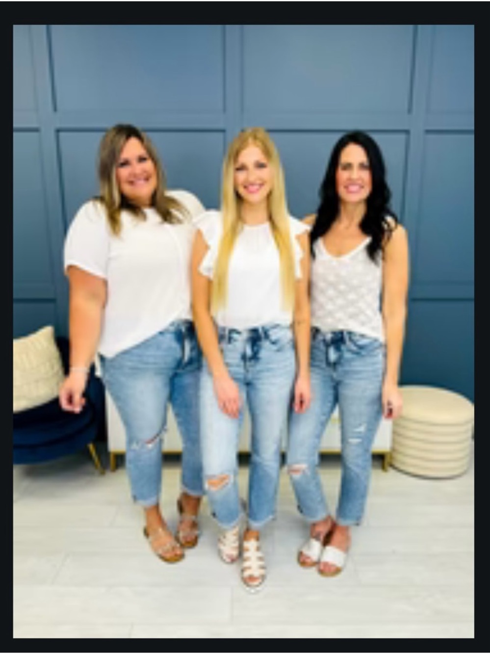 Lovervet Women’s Light Blue Straight-Leg Jeans